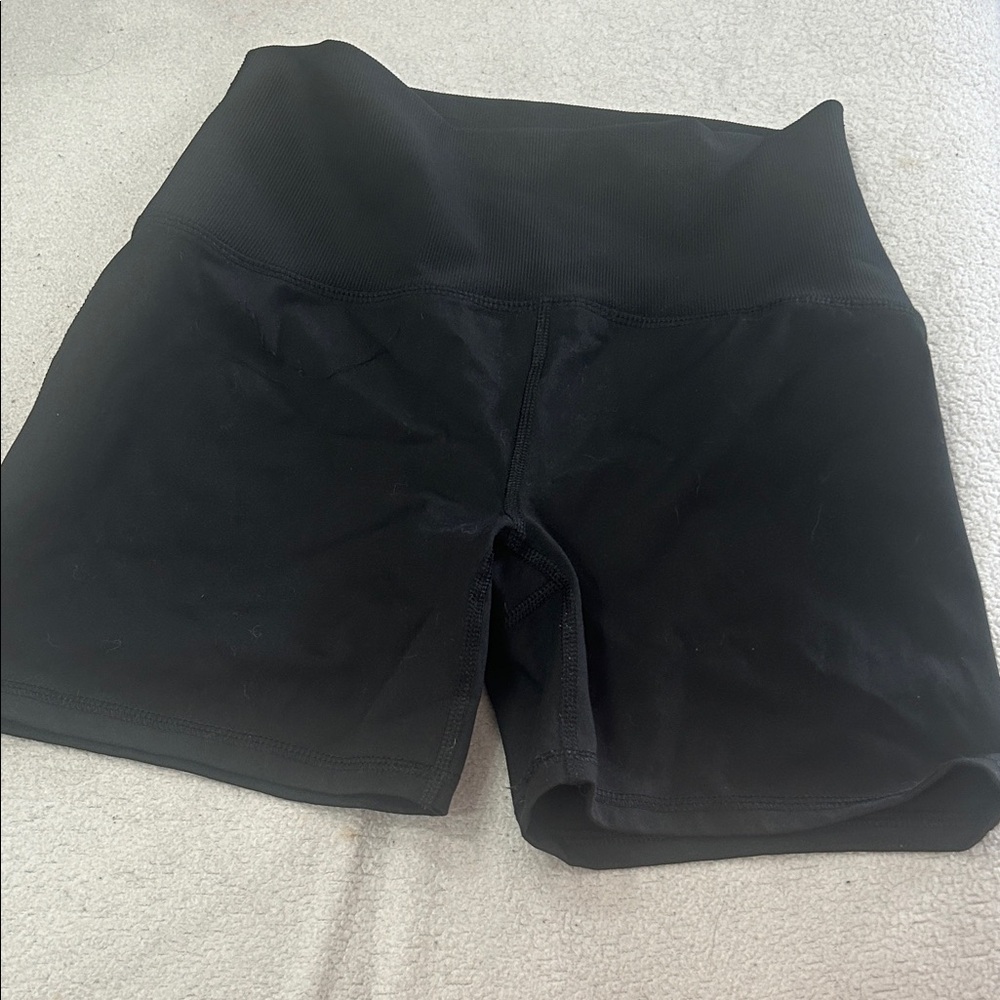 Women's Black Bike Shorts